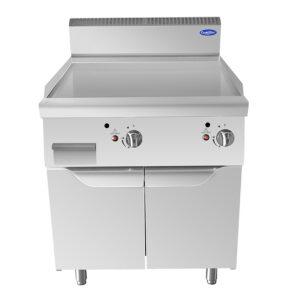 Fry top liscio